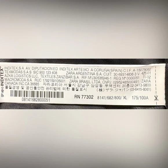 NEW, Zara Woman, Black Open Front Blazer XL Modern Chic Zip Detail Jacket - Picture 10 of 11